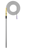 Датчик температуры канальный OptiSensor HTF200-PT1000-PVC-2 | код 286495 | КЭАЗ