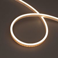 Лента светодиодная WAVE-SIDE-PU-A120-06x12mm 24В Warm 3500К 8Вт/м IP68 wire x2 вывод боков. герметичная (уп.5м) Arlight 050418