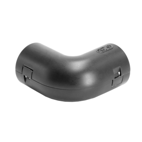 Колено открывающееся, 90 град., IP40, д.16мм, черное | код 50516B | DKC фото 2