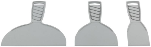 Шпатели пластиковые набор 3 шт, 50/100/150 мм | код 6765 | FIT фото 6