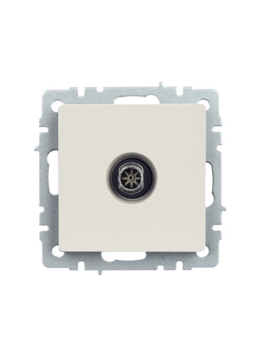 BRITE Розетка TV оконечная РТВ11-0-БрЖ жемчуг | код BR-A10-O-K36 | IEK фото 7