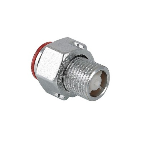 Полусгон с накидной гайкой, с обратным клапаном 1/2" | код. VTr.612.N.0004 | VALTEC