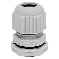 Сальник PG13.5 IP54 отв. d21мм провод d6-12мм (уп.2шт) PROxima | код plc-pg-13.5-2-r | EKF