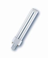 Лампа люминесцентная компактная DULUX S 9Вт/840 G23 OSRAM | код 4099854123542 | LEDVANCE