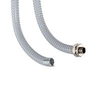 Металлорукав DN 40мм в герметичной ПВХ изоляции, Dвн 40,0 мм, Dнар 46,0,25 м, цвет серый | код. 6071R-040 | DKC