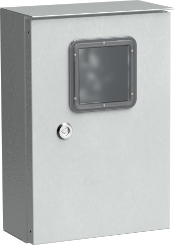TITAN Корпус металлический коттеджный ЩУРн-1/9 (370х250х135мм) У1 IP54 | код MKM24-N-009-54-ZO | IEK фото 2