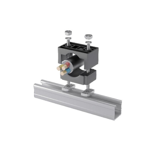 Крепление для кабеля рядное d25-40мм RKK25-40 КМ LO24121