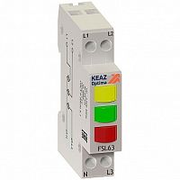Индикатор фаз световой OptiDin FSL63-230A-УХЛ3 |  код. 138626 |  КЭАЗ 