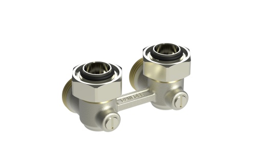 Узел нижнего подключения угловой 3/4' | код 003L0393 | Danfoss