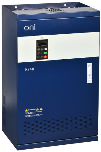 Преобразователь частоты K740 380В 3Ф 93-110кВт 176-210А Энк. ONI Запросите проектную скидку | код K740-33-93G110PM | ONI