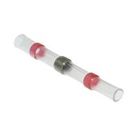 Втулка соединительная для проводов с термоусадкой RUICHI SST-S21, IP67, 22-18 AWG, 0,5…1,0 мм?, красная маркировка | код 108119 | Ruichi