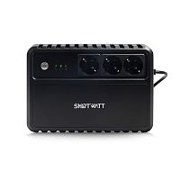 ИБП UPS SAFE 400 линейно-интерактивный, мощность 400/240 ВА/Вт, напольный, LED индикация, Shuko socket CEE7/4 - 3 шт. | код 3703020260001 | SMARTWATT