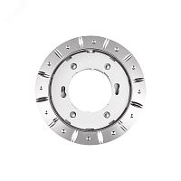 Светильник светодиодный ДВО-15W встраиваемый под лампу GX53 декоративный AL31 хром без лампы | код 5020214 | JazzWay