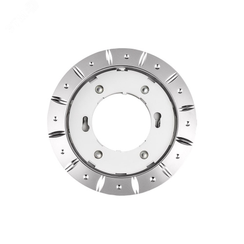 Светильник светодиодный ДВО-15W встраиваемый под лампу GX53 декоративный AL31 хром без лампы | код 5020214 | JazzWay