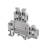 Клемма винтовая двухуровневая удлиненная, 2.5 мм? MTU-D2.5L | код 136859 | MEYERTEC