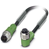 Кабель для датчика / исполнительного элемента SAC-5P-M12MS/3,0-PVC/M12FR | код 1415702 | PHOENIX CONTACT