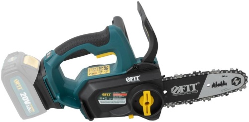 Пила цепная бесщеточная 20В 7м/сек 203 (8дюйм) 175мм 33 100мл резиновые накладки (коробка) FIT 79929 фото 10