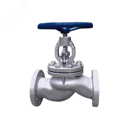 Клапан запорный стальной фланцевый 15с65нж Ду 50 Ру16 | код 007-8250 | КНР