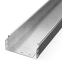 Лоток неперфорированный Стандарт INOX (AISI 304) 200х80х3000 (0,8 мм) (3 м/уп) Промрукав | код PR16.2315 | ПРОМРУКАВ
