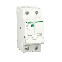 RESI9 АВТОМАТИЧЕСКИЙ ВЫКЛЮЧАТЕЛЬ (АВ) B 32А 2P 6000A | код R9F02232 | SCHNEIDER ELECTRIC
