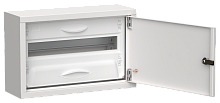 TITAN 5 Корпус мет. ЩРн-18 (1х18) 268х420х140 IP31 бел IEK | код TI5-50-N-018-31 | IEK