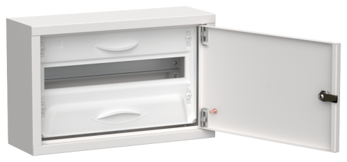 TITAN 5 Корпус мет. ЩРн-18 (1х18) 268х420х140 IP31 бел IEK | код TI5-50-N-018-31 | IEK