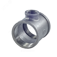 Тройник чугунный переходной Ду20х15 (3/4'х1/2') ВВ | код 127-3511 | Fittex PLUS