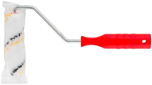 Валик "мини" 100мм d15/33мм ворс 9мм микрофибра КУРС 02727 фото 3