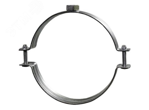 Хомут вентиляционный MAYER 125 - без РП, центр.гайка М8, боковой крепеж винт 6*22, гайка М6 | код 15 0125 01 | MAYER,МАЙЕР