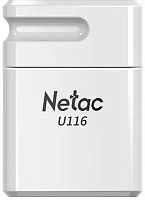Флеш Диск Netac 64GB U116 NT03U116N-064G-30WH USB3.0 белый | код 1904964 | NETAC