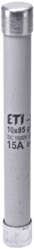 Предохранитель CH 10x85 gPV 2A 1500V (30kA) | код 002625200 | ETI