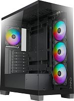 Корпус Azza Cove черный без БП ATX 6x120mm 2x140mm 1xUSB2.0 1xUSB3.0 audio bott PSU | код 2029656 | AZZA