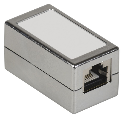 ITK Проходной адаптер кат.6 FTP тип RJ45-RJ45 | код CS70-1C06F | IEK