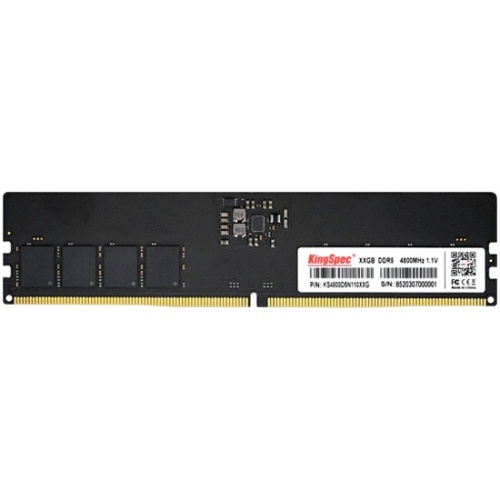 Память DDR5 8GB 4800MHz Kingspec KS4800D5N11008G RTL PC5-38400 CL40 SO-DIMM 288-pin 1.1В single rank Ret | код 2049831 | KINGSPEC