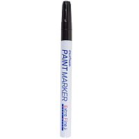 Маркер-краска MunHwa Extra Fine Paint Marker 1 мм, черная, нитрооснова | код 08-7201 | REXANT