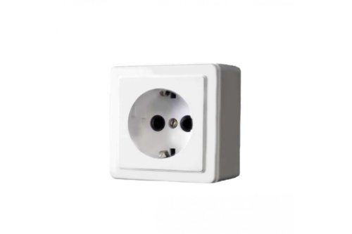 Розетка 1-м ОП 16А IP44 без заземл. бел. БЕЛТИЗ РА 16-004 Розетка 1-м ОП 16А IP44 без заземл. бел. БЕЛТИЗ РА 16-004