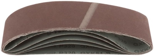 Ленты шлифовальные бесконечные, водостойкие, на тканевой основе, 5 шт, 75х533 мм Р 320 | код 39700 | FIT фото 2 Ленты шлифовальные бесконечные, водостойкие, на тканевой основе, 5 шт, 75х533 мм Р 320 | код 39700 | FIT фото 2