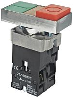 Кнопка BW-8465 I-O d=22мм неон/230В 1з+1р HLT | код 085-07-302 | HLT