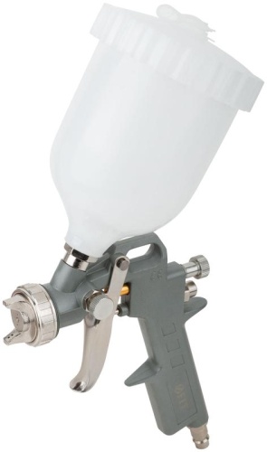 Краскопульт пневматический, пластмассовый верхний бачок 600 мл, 1.5 мм | код 81000 | FIT фото 2 Краскопульт пневматический, пластмассовый верхний бачок 600 мл, 1.5 мм | код 81000 | FIT фото 2