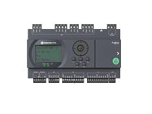 Контроллер логический программируемый S172 24В DC дисплей 28 IO: 8 DI; 8 DO (реле); 8 AI; 4 AO 2хRS485 1хRJ45 SE SM172PS11BDR