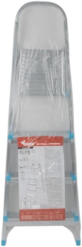 Лестница-стремянка 4 ступ. 4.5кг стальная КУРС 65326 фото 3