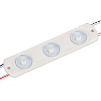 Модуль светодиодный герметичный CRAFT-2835-3-12V White 170deg 1.2Вт IP67 80х17.5мм закрытый (уп.100шт) | код 24839 | Arlight