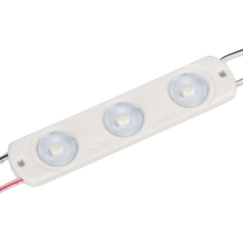 Модуль светодиодный герметичный CRAFT-2835-3-12V White 170deg 1.2Вт IP67 80х17.5мм закрытый (уп.100шт) | код 24839 | Arlight