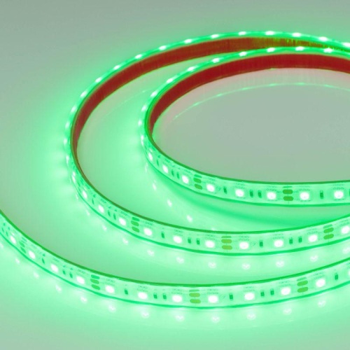 Лента герметичная RTW-PFS-B60-13mm 12V Green (14.4 W/m, IP68, 5060, 5m) (, 14.4 Вт/м, IP68) | код 36442 | Arlight