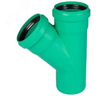 Тройник ливневой канализации 200/110х45 град. | код 772360 | Ostendorf