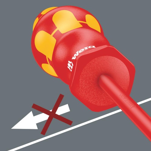 Отвертка диэлектрическая шлицевая 160 i SL VDE 1.6 x 8 x 200 мм | код WE-006135 | Wera фото 3