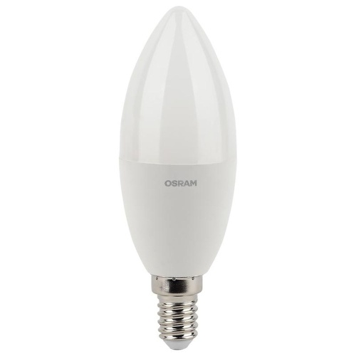 Лампа светодиодная LED Antibacterial B 7.5Вт свеча матовая | код 4058075561250 | LEDVANCE