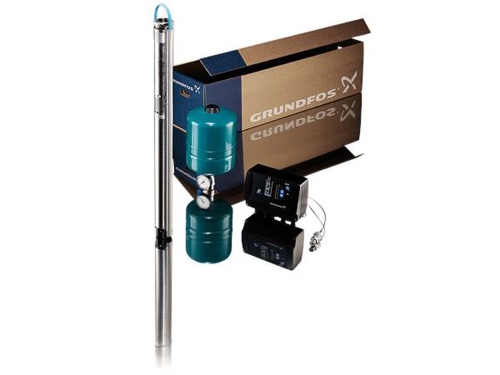 Насос скважинный SQE 3-65 комплект 1х200-240В/50 Гц | код 96524501 | Grundfos