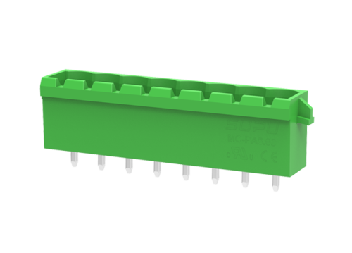 MC-PA5.0V22-D Разъём штекерный MC, прям. конт.,шаг 5.0мм,с защ.,22 конт., зел., шт | код MC-PA5.0V22-D | SUPU