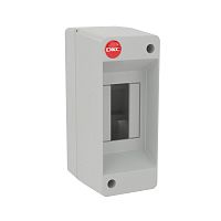 Щиток настенный без дверцы, 1 - 2 модуля, IP40 (50 шт.) DKC, (пластик) | код 56102 | DKC